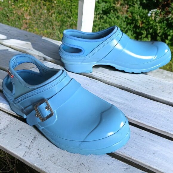 HUNTER CLOGS Size 9 Women ALL-WEATHER Summer Essential Shoe - Picture 4 of 10